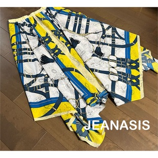ジーナシス(JEANASIS)のジーナシス スカーフスカート フリーサイズ(ロングスカート)
