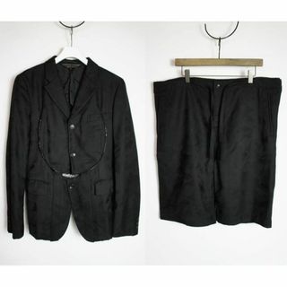 COMME des GARCONS HOMME PLUS - 美品19SS コムデ ギャルソン オム プリュス セットアップ 黒424O▲