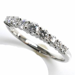 タサキ(TASAKI)のTASAKI タサキ Pt900プラチナ ハーフエタニティ リング・指輪 ダイヤモンド0.34ct 11号 2.2g レディース【中古】【美品】(リング(指輪))