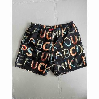 シュプリーム(Supreme)のsupreme alphabet water shorts S(ショートパンツ)