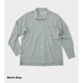 パタゴニア(patagonia)の【即購入可】山と道 SS24 UL shirt Storm Gray :XL(シャツ)