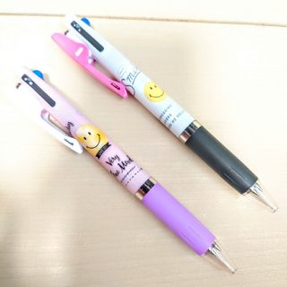 ジェットストリーム 新品 3色ボールペン スマイル SMILE ピンク 筆記具(ペン/マーカー)
