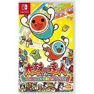 ほぼ新品 太鼓の達人 Nintendo Switchば~じょん! スイッチ(家庭用ゲームソフト)