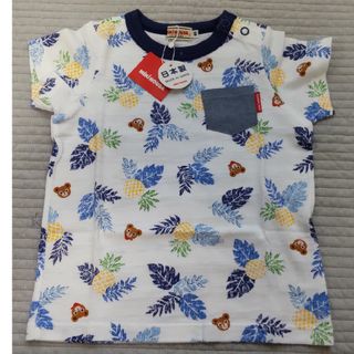 ミキハウス(mikihouse)の【新品】ミキハウス　半袖Tシャツ　80(Ｔシャツ)