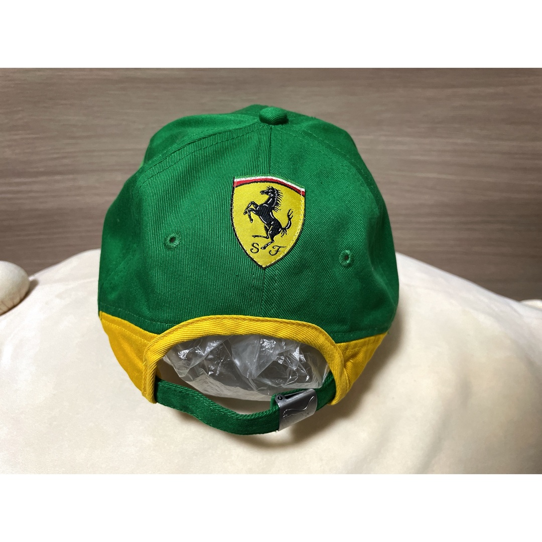 PUMA(プーマ)の限定コラボ！プーマ×フェラーリF1キャップ/ブラジルカラーPUMA メンズの帽子(キャップ)の商品写真