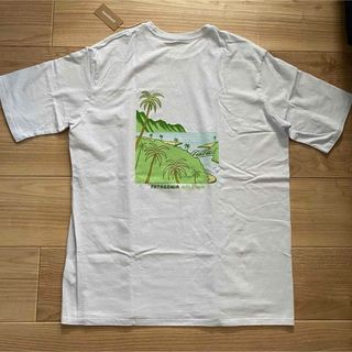 パタゴニア(patagonia)の【新品タグ付】patagonia パタゴニア　ハレイワ　tシャツ　XL【送料込】(Tシャツ/カットソー(半袖/袖なし))