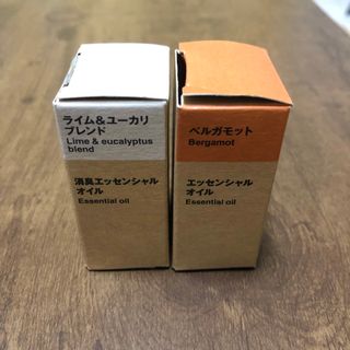 ムジルシリョウヒン(MUJI (無印良品))のエッセンシャルオイル(ライム&ユーカリ、ベルガモット) 無印良品(エッセンシャルオイル（精油）)