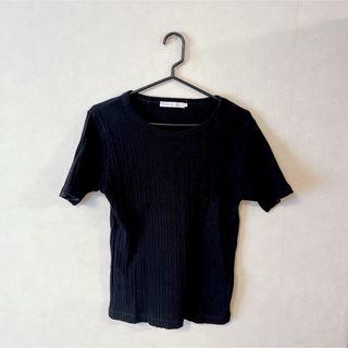 アメリカンホリック(AMERICAN HOLIC)の【美品★】アメリカンホリック　Tシャツ　ブラック　黒　半袖(Tシャツ(半袖/袖なし))