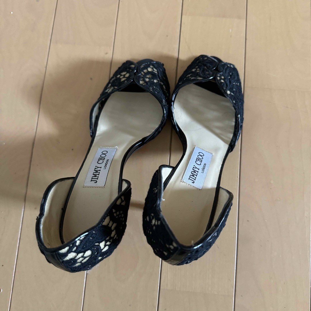 JIMMY CHOO(ジミーチュウ)のJIMMY CHOO オープントゥ レディースの靴/シューズ(ハイヒール/パンプス)の商品写真