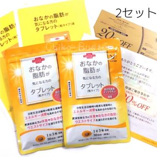 大正製薬 - 大正製薬 おなかの脂肪が気になる方のタブレット 粒タイプ  2袋