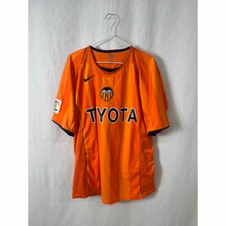 ナイキ(NIKE)のK950 NIKE VALENCIA C.F TOYOTA ユニフォーム(Tシャツ/カットソー(半袖/袖なし))