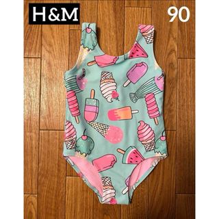 エイチアンドエム(H&M)のＨ&M 水着 女の子 ワンピース 90(水着)