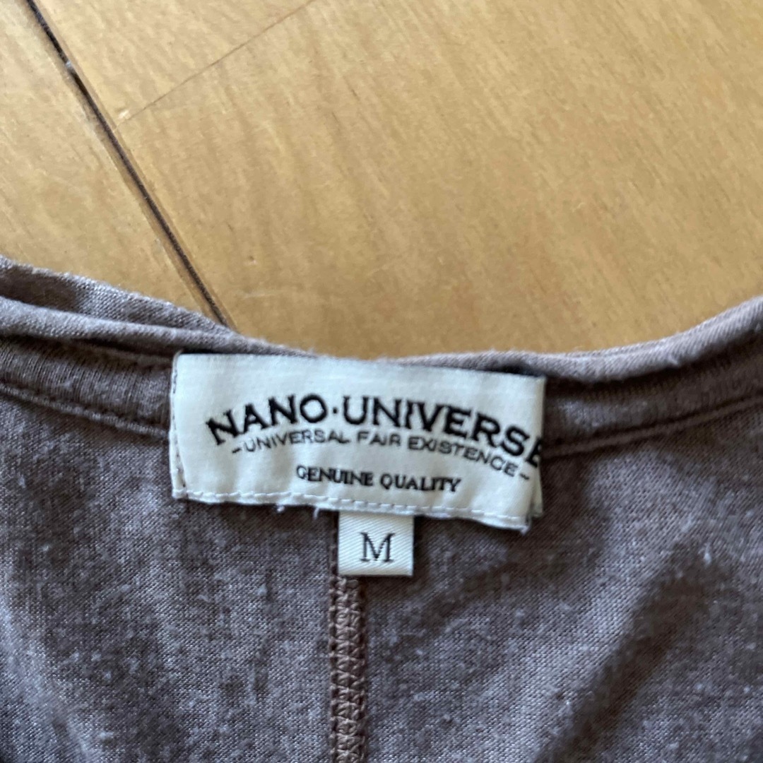 nano・universe(ナノユニバース)のナノユニバース　Tシャツ メンズのトップス(Tシャツ/カットソー(半袖/袖なし))の商品写真