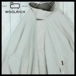 ウールリッチ(WOOLRICH)の【希少】ウールリッチ ナイロン シェルドジャケット 中綿 XL 入手困難 一点物(ナイロンジャケット)