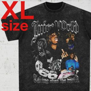 Juice Wrld　ジュースワールド　999　ラップ　Tシャツ　ブラック　XL(Tシャツ/カットソー(半袖/袖なし))