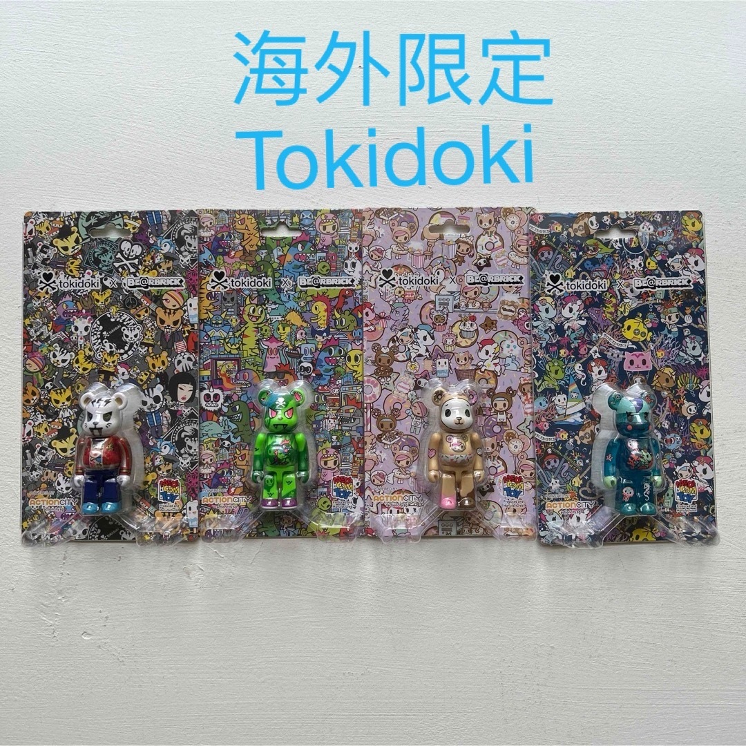 ベアブリック　BE@RBRICK トキドキ tokidoki シンガポール限定 エンタメ/ホビーのフィギュア(アニメ/ゲーム)の商品写真