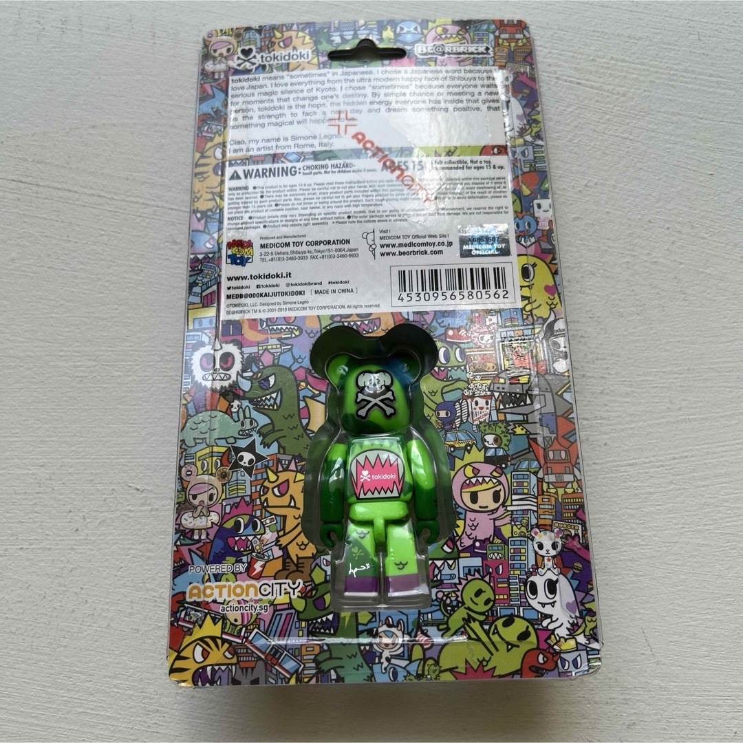 ベアブリック　BE@RBRICK トキドキ tokidoki シンガポール限定 エンタメ/ホビーのフィギュア(アニメ/ゲーム)の商品写真