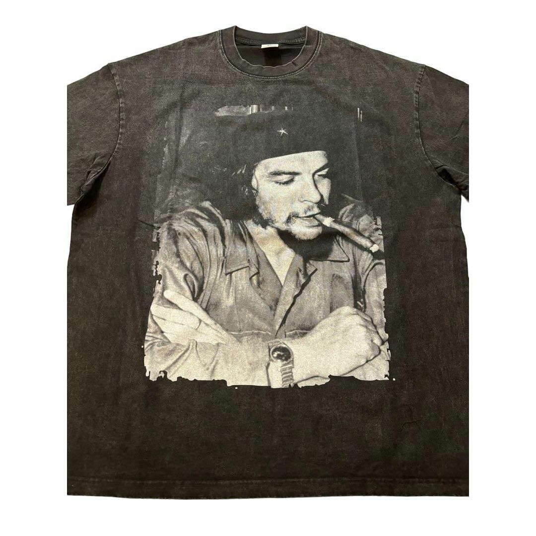 【激レア】チェ・ゲバラ　エルネスト・ゲバラ　ヴィンテージ加工　Tシャツ　XL メンズのトップス(Tシャツ/カットソー(半袖/袖なし))の商品写真