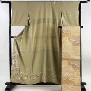 訪問着 身丈158cm 裄丈62.5cm 正絹 美品 秀品 【中古】(着物)