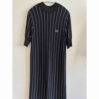 フレッドペリー(FRED PERRY)のフレッドペリー ピンストライプニットドレス ワンピース(ひざ丈ワンピース)