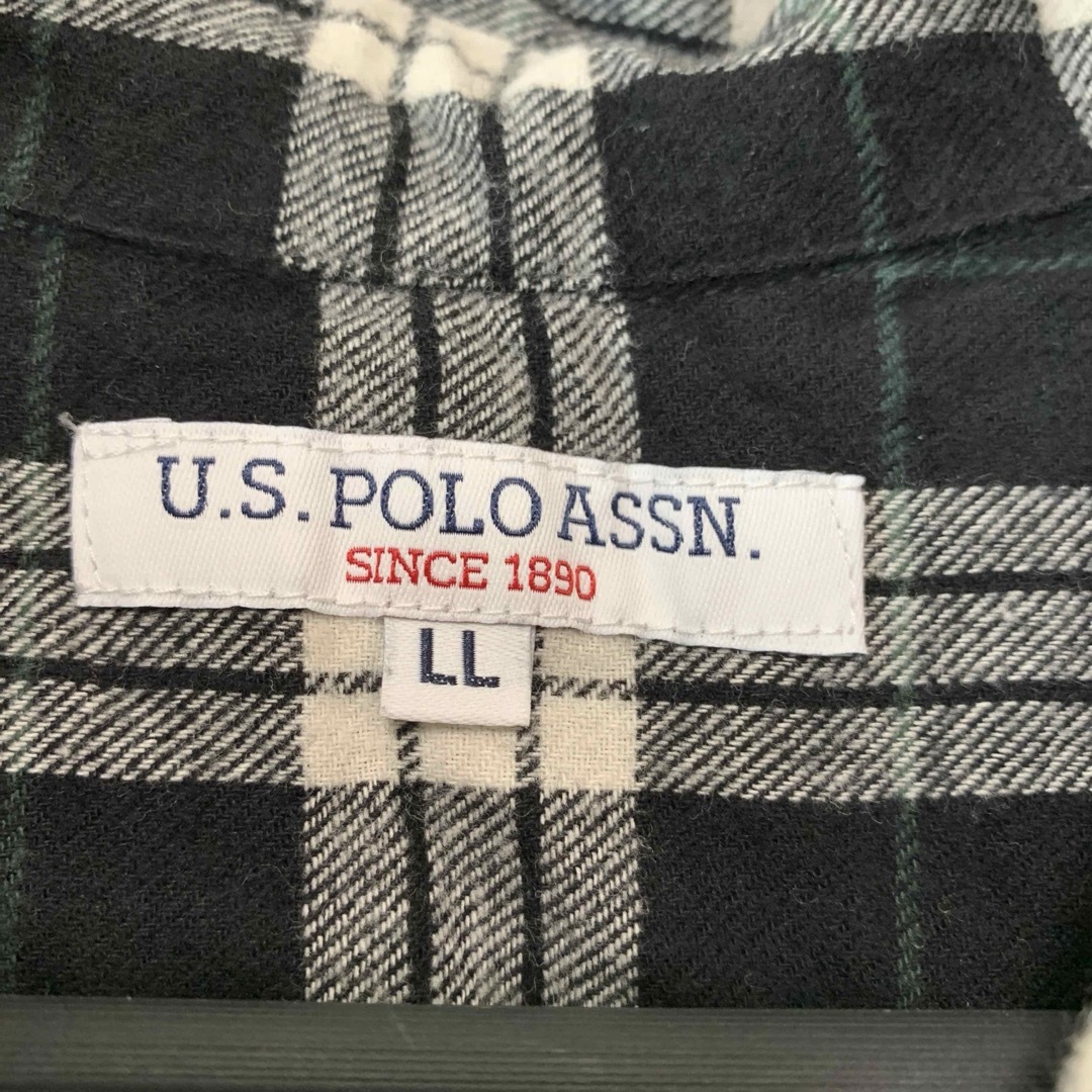U.S. POLO ASSN.(ユーエスポロアッスン)のユーエスポロアッスン　シャツ　L L レディースのトップス(シャツ/ブラウス(長袖/七分))の商品写真