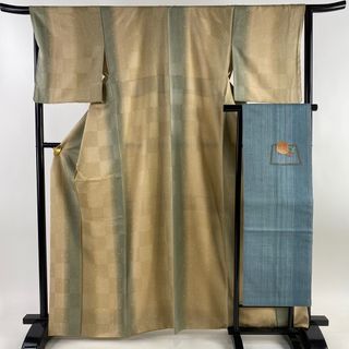 小紋 身丈164.5cm 裄丈66.5cm 正絹 美品 秀品 【中古】(着物)