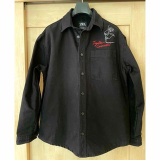 ZARA(Gジャン/デニムジャケット ・ ブラック/黒色系)のフリマ ZARA(Gジャン/デニムジャケット ・ ブラック/黒色系)のフリマ