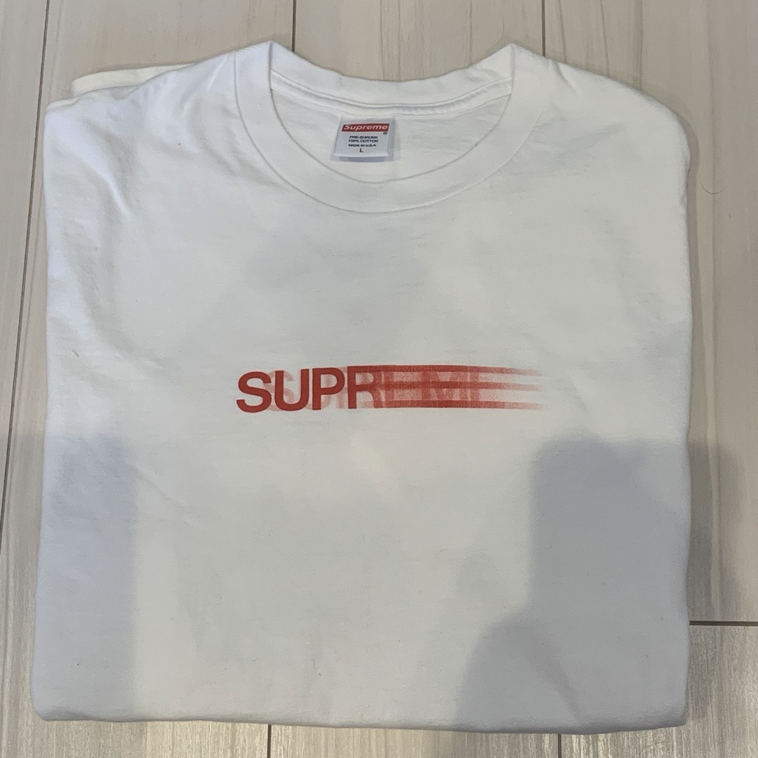 Supreme(シュプリーム)のSUPREME MOTION LOGO TEE L シュプリーム　モーションロゴ メンズのトップス(Tシャツ/カットソー(半袖/袖なし))の商品写真