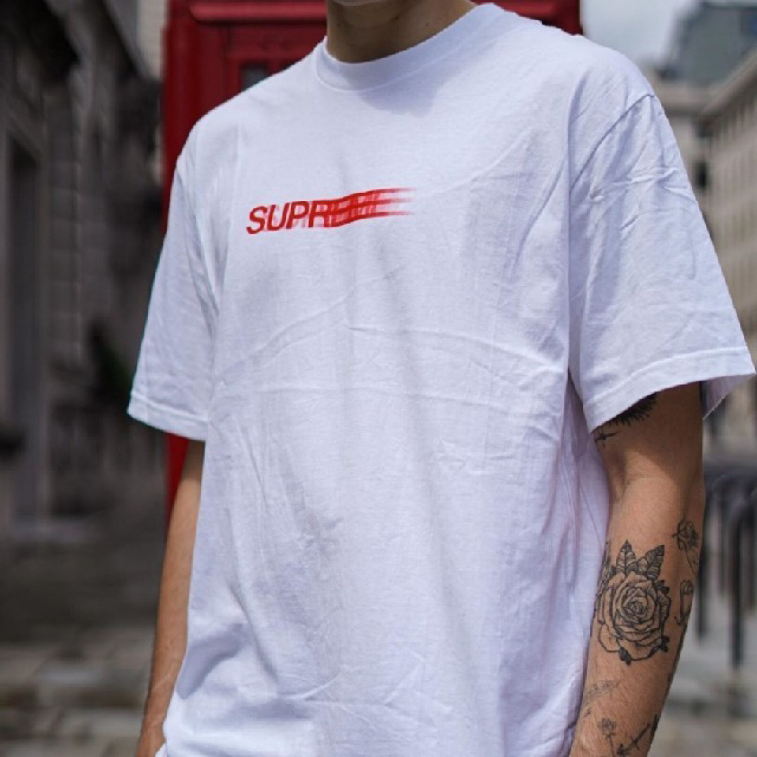 Supreme(シュプリーム)のSUPREME MOTION LOGO TEE L シュプリーム　モーションロゴ メンズのトップス(Tシャツ/カットソー(半袖/袖なし))の商品写真