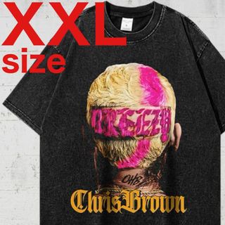 Chris Brown 　クリスブラウン　Breezy　ラップ　Tシャツ　XXL(Tシャツ/カットソー(半袖/袖なし))