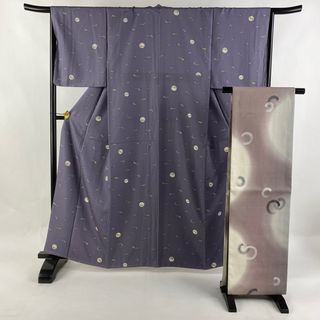 小紋 身丈163cm 裄丈66.5cm 正絹 美品 秀品 【中古】(着物)