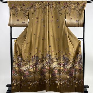 訪問着 身丈166.5cm 裄丈70cm 正絹 美品 名品 【中古】(着物)