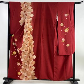 振袖 身丈157cm 裄丈65.5cm 正絹 名品 【中古】(着物)