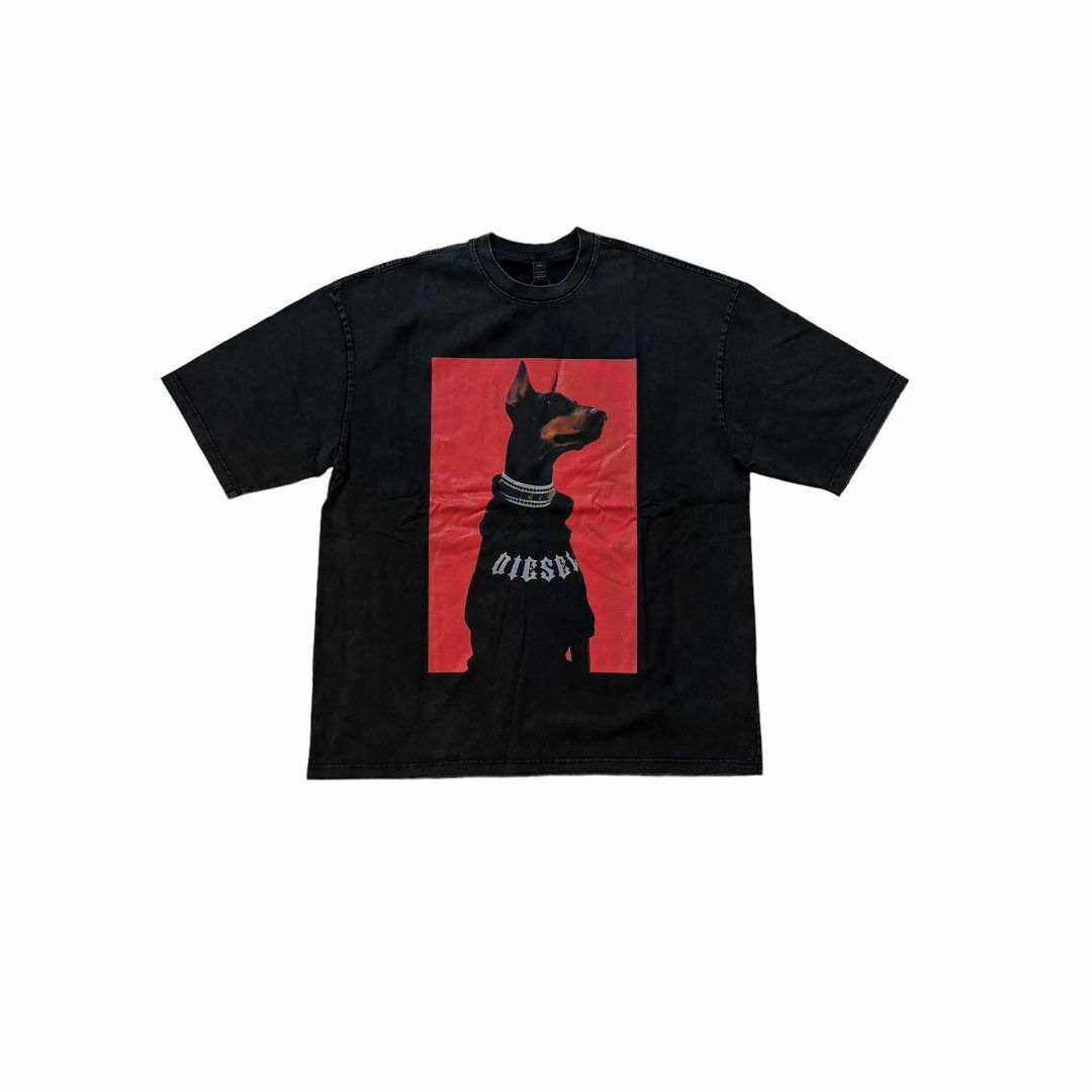 DOBERMAN　ドーベルマン　RAP　ラップ　フォトプリント　Tシャツ　XXL メンズのトップス(Tシャツ/カットソー(半袖/袖なし))の商品写真