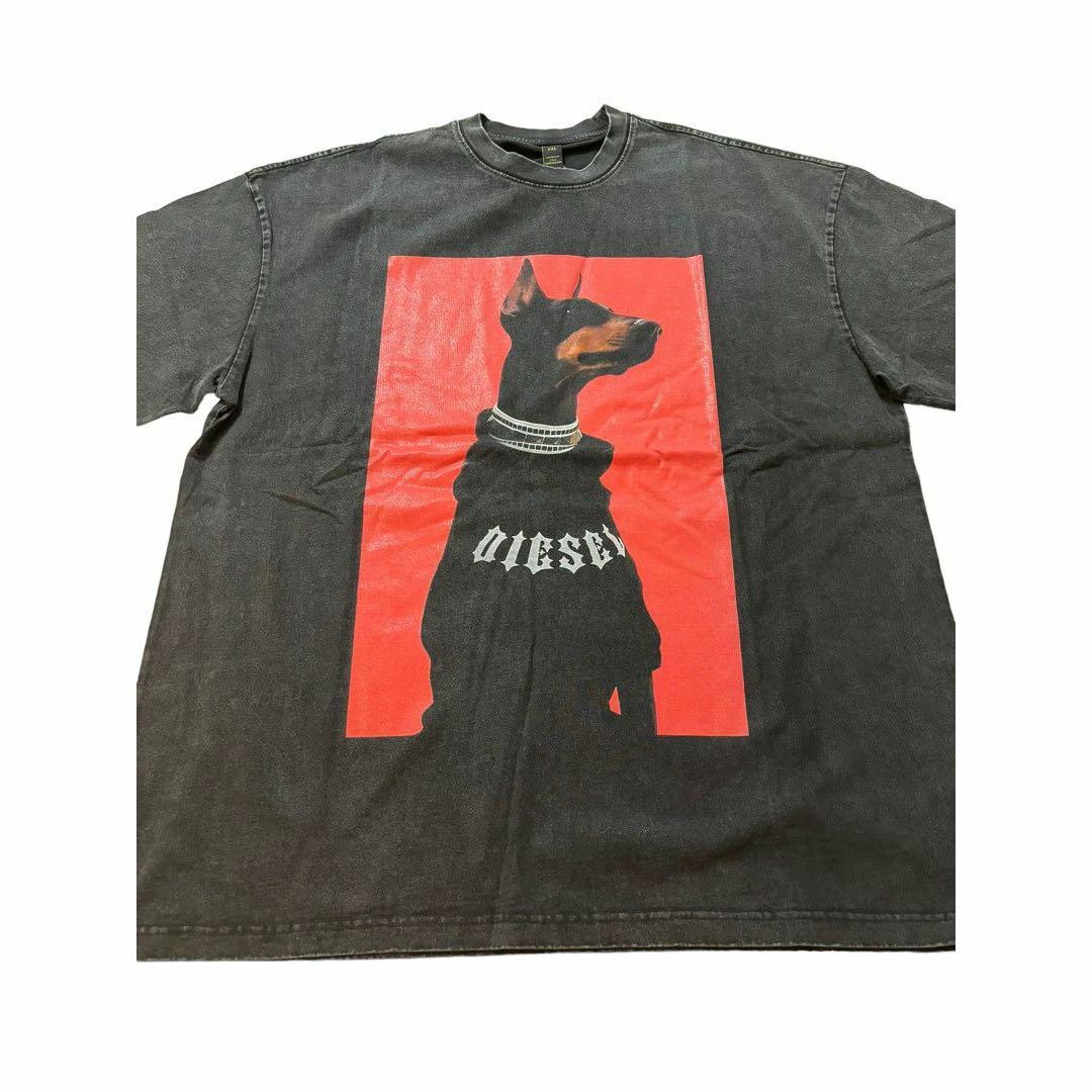DOBERMAN　ドーベルマン　RAP　ラップ　フォトプリント　Tシャツ　XXL メンズのトップス(Tシャツ/カットソー(半袖/袖なし))の商品写真
