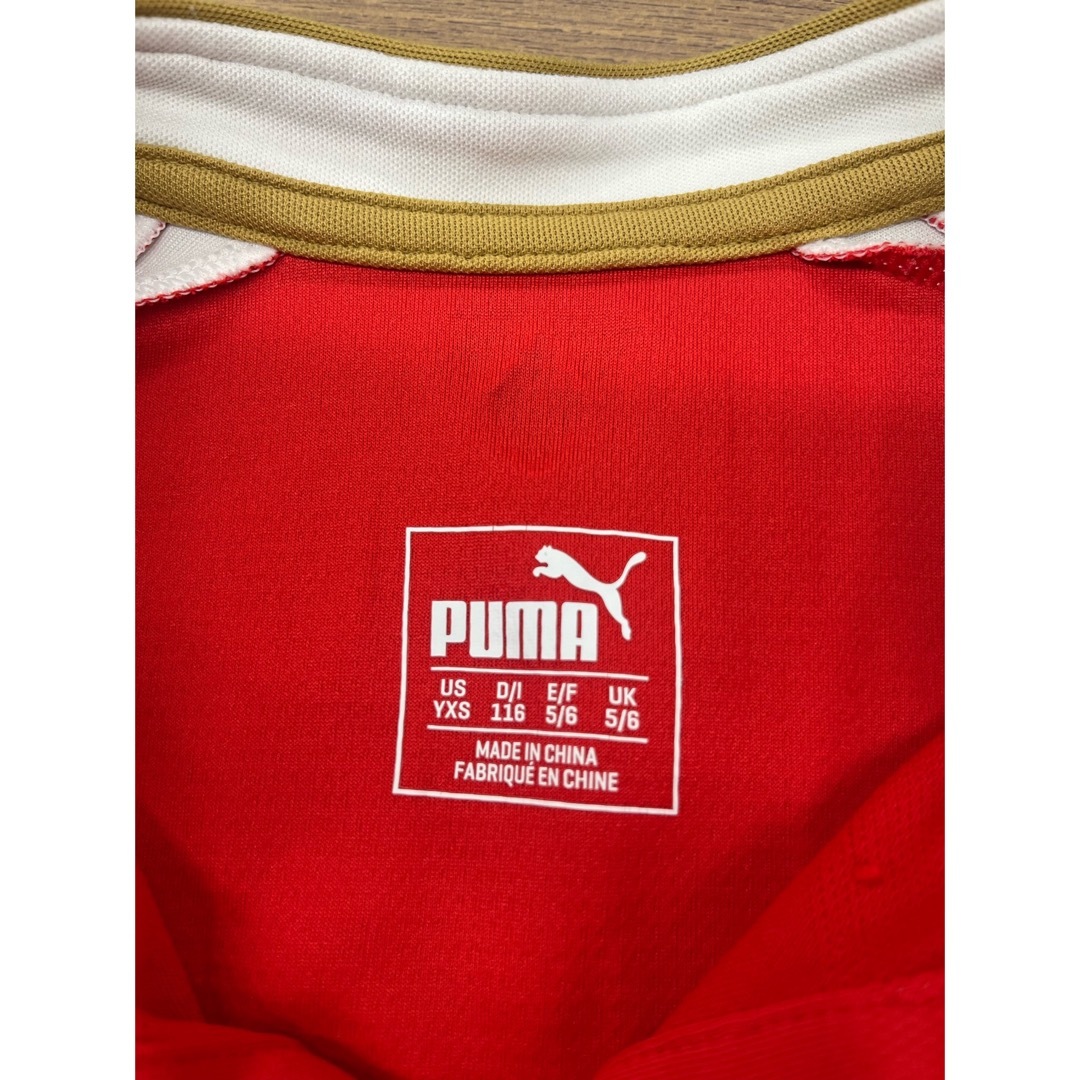 PUMA(プーマ)のK951 PUMA プーマ kids 子供用 Fly Emirates サッカー キッズ/ベビー/マタニティのキッズ服男の子用(90cm~)(Tシャツ/カットソー)の商品写真