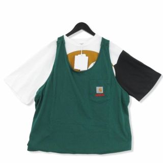 マルニ カーハート T-SHIRT GREEN VEST 22000630(ベスト)