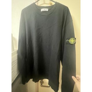 ストーンアイランド(STONE ISLAND)のストーンアイランド　スウェットXXL ロンT ブラック STONE ISLAND(Tシャツ/カットソー(七分/長袖))