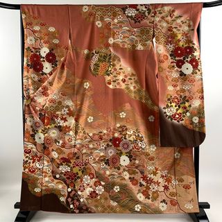 振袖 身丈163cm 裄丈67cm 正絹 美品 名品 【中古】(着物)