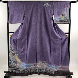 訪問着 身丈162cm 裄丈65cm 正絹 美品 名品 【中古】(着物)