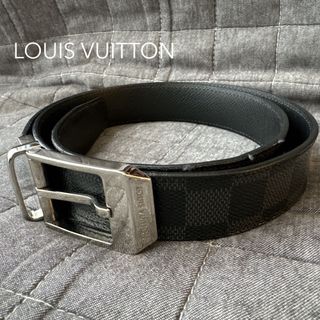 LOUIS VUITTON ルイ・ヴィトン ダミエ グラフィット ベルト ロゴ