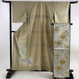 付下げ 身丈160cm 裄丈65.5cm 正絹 秀品 【中古】(着物)