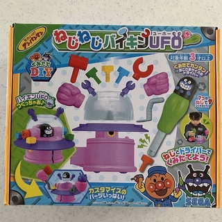 アンパンマン くみたてDIY はしるぞっ！ねじねじバイキンUFO(1セット)