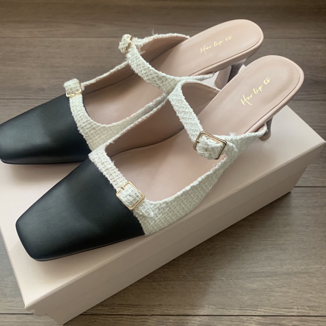 【美品】Her lip to Mademoiselle Mules 38 【美品】Her lip to Mademoiselle Mules 38