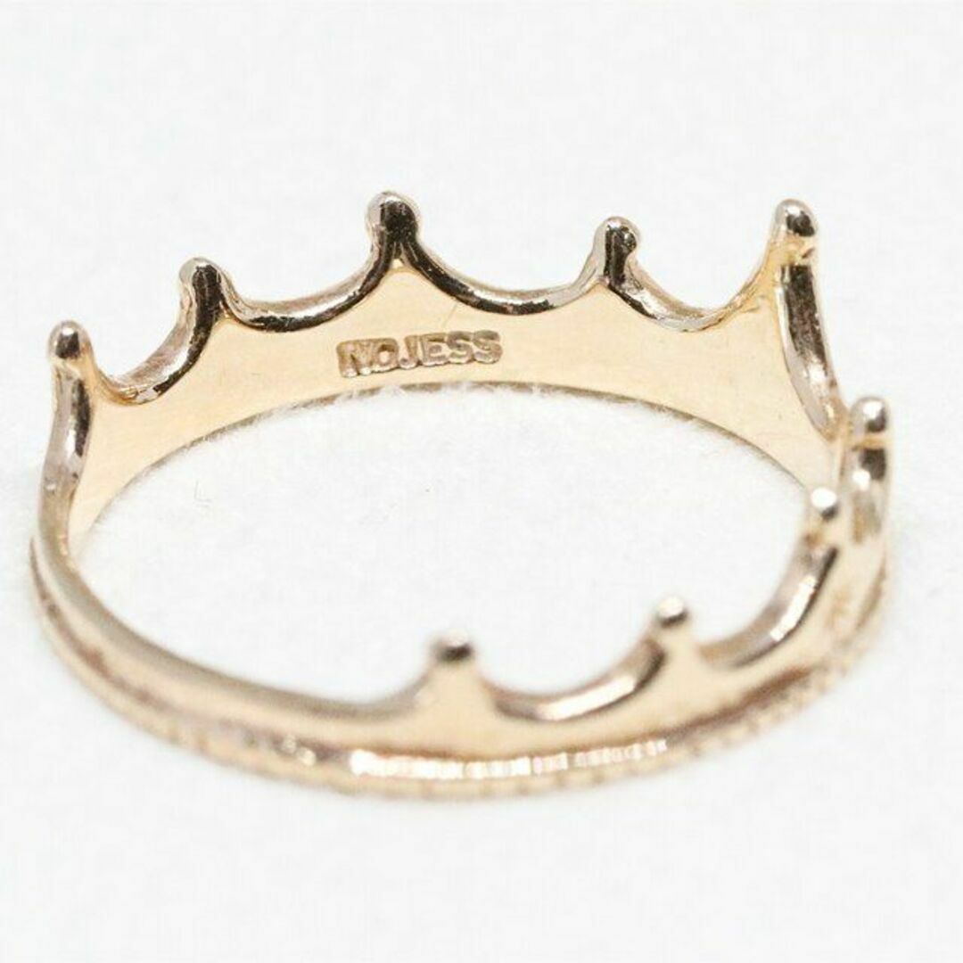 NOJESS(ノジェス)のノジェス クラウン リング k10 王冠 レディースのアクセサリー(リング(指輪))の商品写真