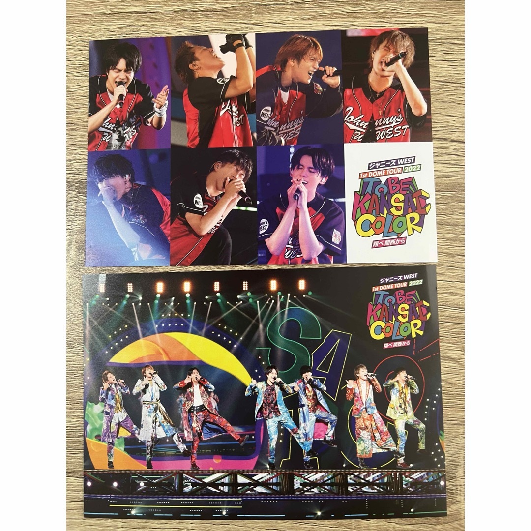 ジャニーズWEST(ジャニーズウエスト)のジャニーズWEST　1st　DOME　TOUR　2022　TO　BE　KANSA エンタメ/ホビーのDVD/ブルーレイ(ミュージック)の商品写真