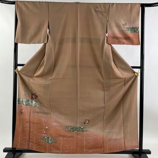 訪問着 身丈161cm 裄丈64.5cm 正絹 美品 秀品 【中古】(着物)