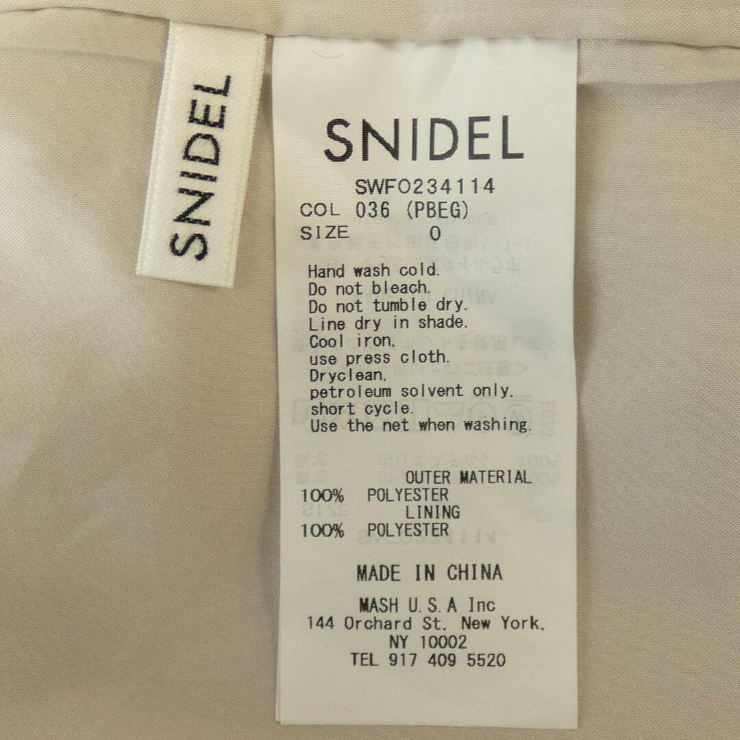 SNIDEL(スナイデル)のスナイデル Snidel ワンピース レディースのワンピース(ひざ丈ワンピース)の商品写真