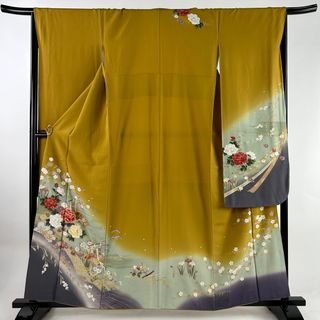 振袖 身丈159cm 裄丈66cm 正絹 美品 秀品 【中古】(着物)