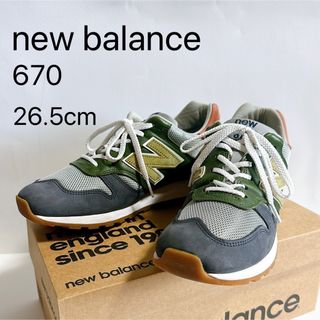 ニューバランス(New Balance)のニューバランス 670 made in England UK 26.5cm(スニーカー)